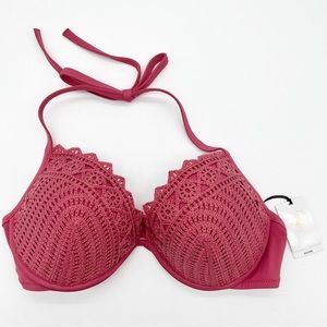 NWT Shade & Shore Crochet Bikini Top
